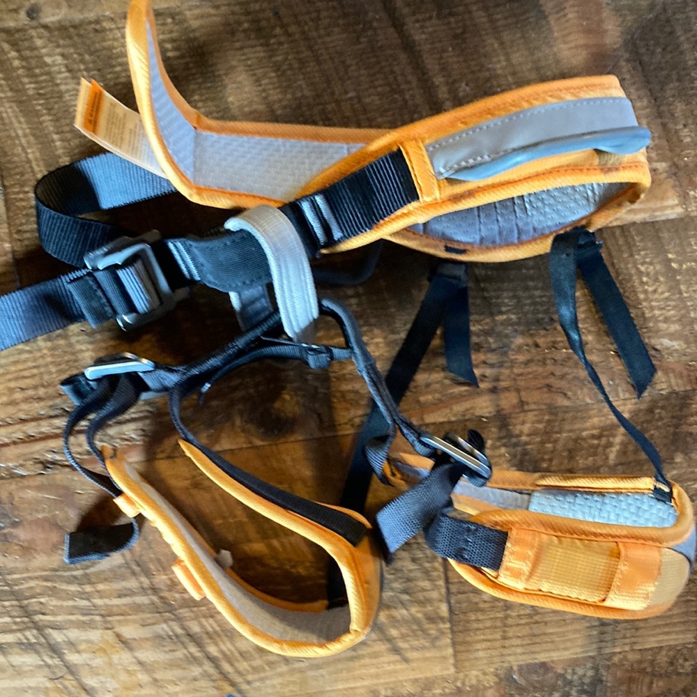 Black Diamond Wiz kid rock climbing harness